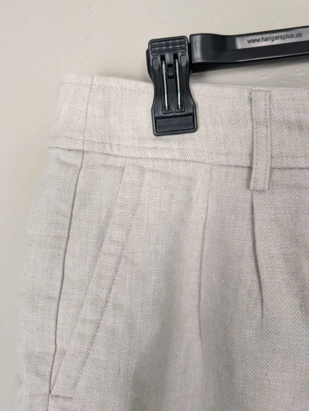 J.Crew Remi High Waist Linen Blend Shorts in Flax Ivory